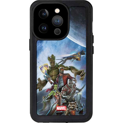 Marvel Guardians of the Galaxy Galactic Mission iPhone 15 Pro Waterproof Case